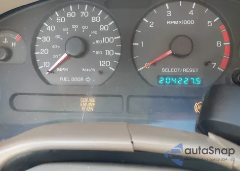 2000 Ford Mustang из США, поврежденный, VIN 1FAFP4446YF205167